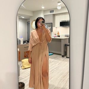 long showpo dress with slit
